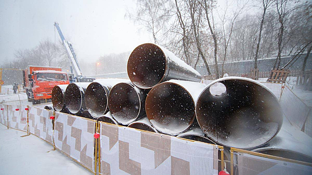 Реконструкция газопровода завершилась в центре Москвы